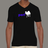 Perl Programming Language Men's V Neck T-Shirt Online India