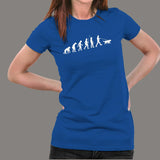 Dog Evolution T-Shirt Women Online India