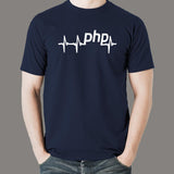 PHP Heartbeat T-Shirt - Pulse of Web Development