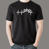 Php Heartbeat T-Shirt For Men Online India