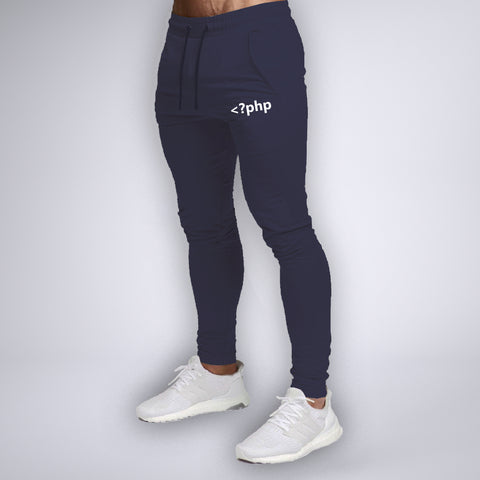 Php Open Tag Printed Joggers For Men Online India