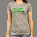 Pick up Qwerty Informatic T-Shirt For Women