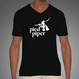 Silicon Valley Pied Piper V Neck T-Shirt For Men Online India