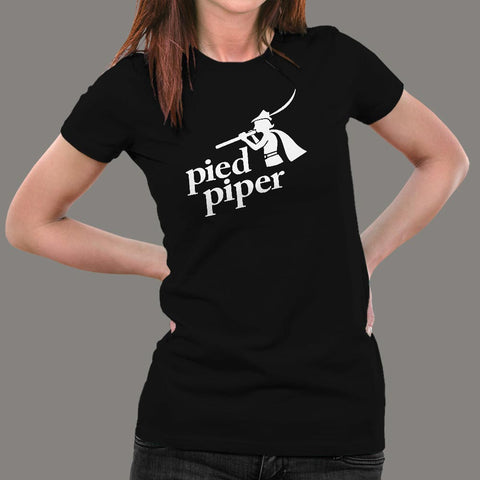 Silicon Valley Pied Piper T-Shirt For Women Online India