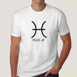 Pisces Zodiac Sign T-Shirt – Creative & Compassionate Men's Tee