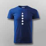 Platonic Solids Funny Maths T-shirt For Men