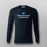 POLLUTION IS SO LOW THAT I CAN SEE DATA STORED IN THE CLOUD T-shirt For Men