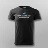 POLLUTION IS SO LOW THAT I CAN SEE DATA STORED IN THE CLOUD T-shirt For Men