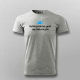 POLLUTION IS SO LOW THAT I CAN SEE DATA STORED IN THE CLOUD T-shirt For Men