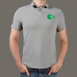 Android Eating Apple Polo T-Shirt For Men