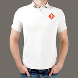 Git Logo Programming Polo T-Shirt For Men Online Teez