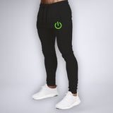 Power Button Jogger Track Pants With Zip for Men India