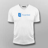Powershell V Neck T-Shirt For Men Online