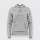 Pranormal Distribution Funny Hoodies For Women