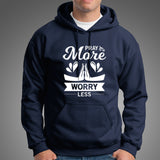 Pray More Worry Less Christian Hoodies For Men India