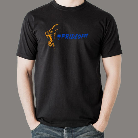 Chennai Super Kings - #Prideof19 Men's T-shirt online india