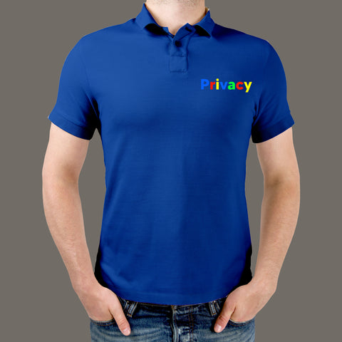 Privacy- polo Men's Polo T-Shirt