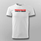 Procrastinator T-Shirt For Men Online India