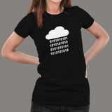 Binary Rain Programmer T-Shirt For Women Online