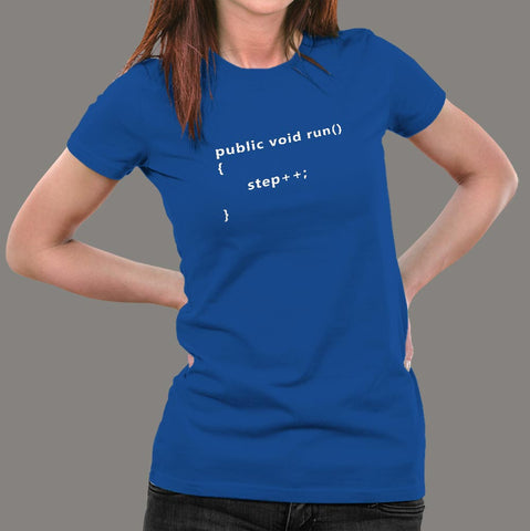Programmer Workout Exercise T-Shirt For Women Online India