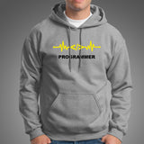 Programmer Heartbeat Hoodies For Men