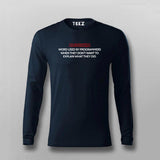 Algorithm Programmer Programming T-shirt For Men
