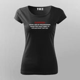 Algorithm Programmer Programming T-Shirt For Women Online Teez