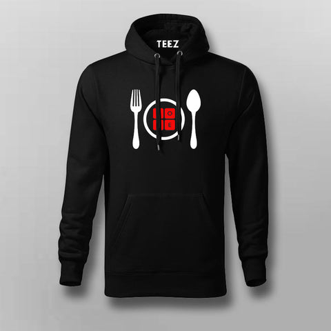 Programmer Breakfast Funny Coding Quotes Hoodies For Men Online India