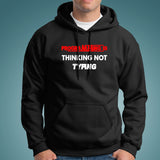 Programming Is Thinking Not Typing Hoodie For Men India 
