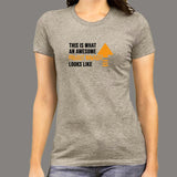 This Is What An Awesome Project Manager Looks Like Women's T-Shirt