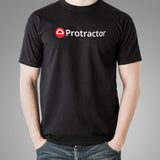 Protractor Automation Tool Programming T-Shirt For Men Online