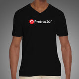 Protractor Geometric Men's Cotton T-Shirt