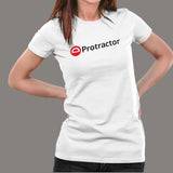 Protractor Automation Tool Programming T-Shirt For Women Online
