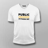 Beware: Python Wizard at Work Men's T-Shirt