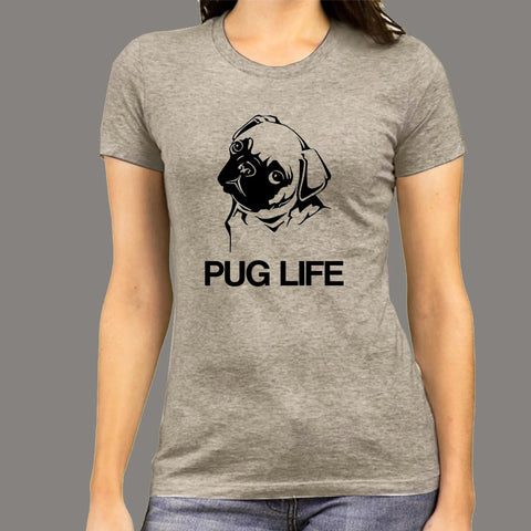 Pug Life Dog Hoodies For Women Online India