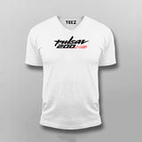 Pulsar NS 200 Biker Vneck T-Shirt For Men Online