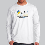 Python Data Scientist Men’s Profession Full Sleeve T-Shirt India