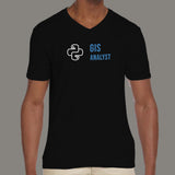 Python GIS Analyst Men’s Profession V Neck T-Shirt India