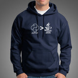 Python Greater Than java Men's Hoodies Online