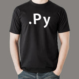 Py File Format Python Programming T-Shirt For Men Online India