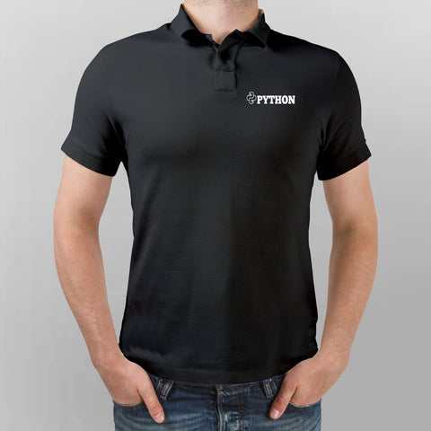 Python Logo Polo T-Shirt India