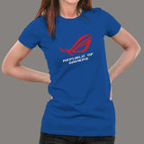 Republic Of Gamers T-Shirt For Women