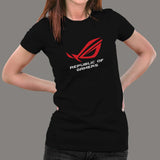 Republic Of Gamers T-Shirt For Women