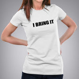 The Rock - Dwayne Johnson I bring It Women's WWE t-shirt