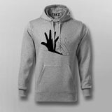 Rabbit Hand Shadow Funny Hoodies For Men Online India