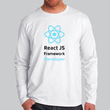 React JS Developer T-Shirt - Dynamic UI Crafting