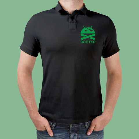 Pirate Droid Rooted Polo T-Shirt For Men Online India