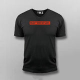 Read? Now get Lost Attitude V-neck  T-shirt For Men Online India