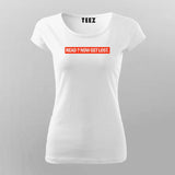 Read? Now get Lost Attitude T-shirt For Women