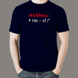 Unix Coding - Reckless Men's T-Shirt